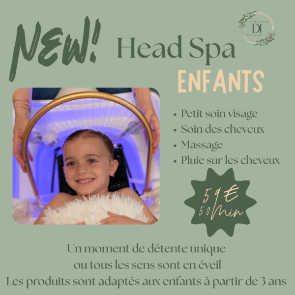 soin head spa enfant senteur gourmandes