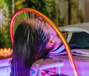 les bienfaits du head spa, detente profonde, stress, cuir chevelu